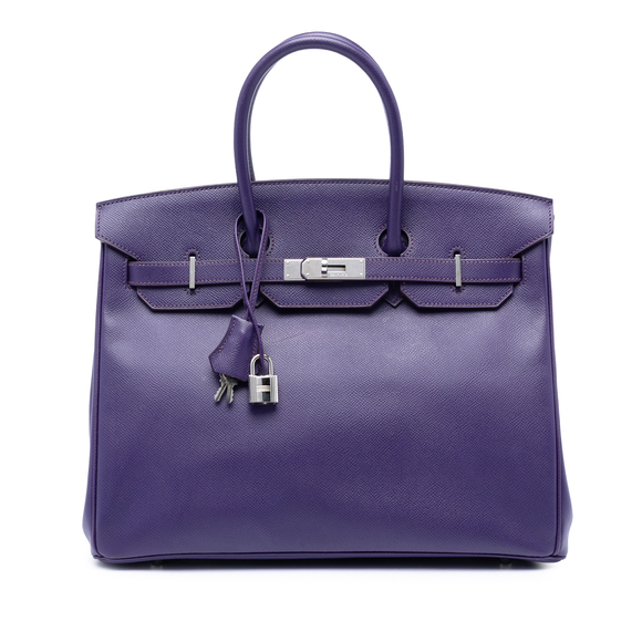 Hermes Handbags - Pre-Loved Hermes Epsom Birkin Retourne 35
